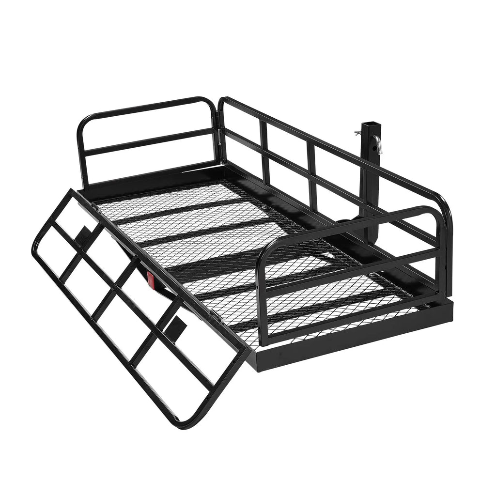 VEVOR 500 lbs Hitch Cargo Carrier Folding Hitch Cargo Carrier for 2" Receiver