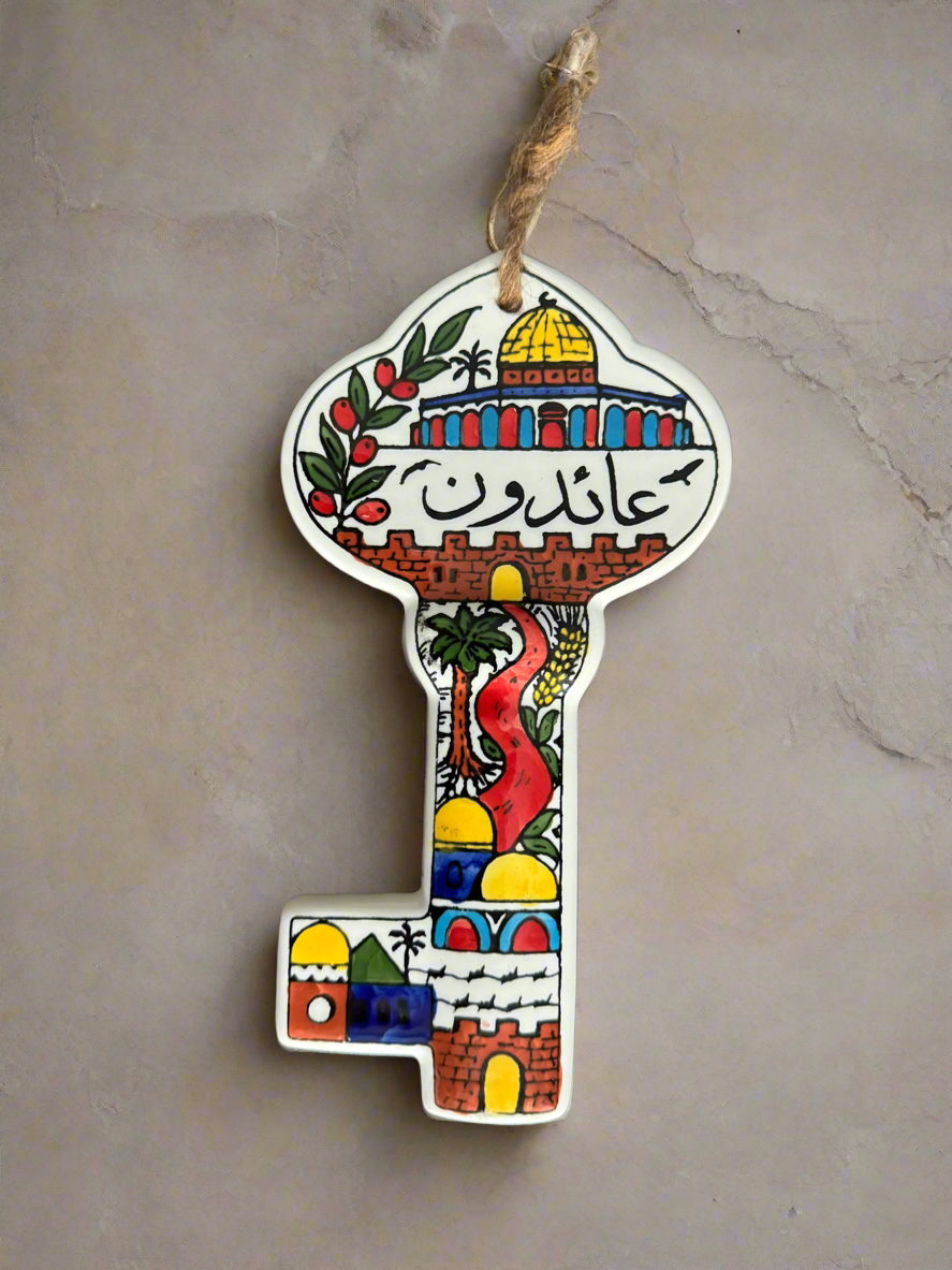 Key of Return Ceramic Wall Decor