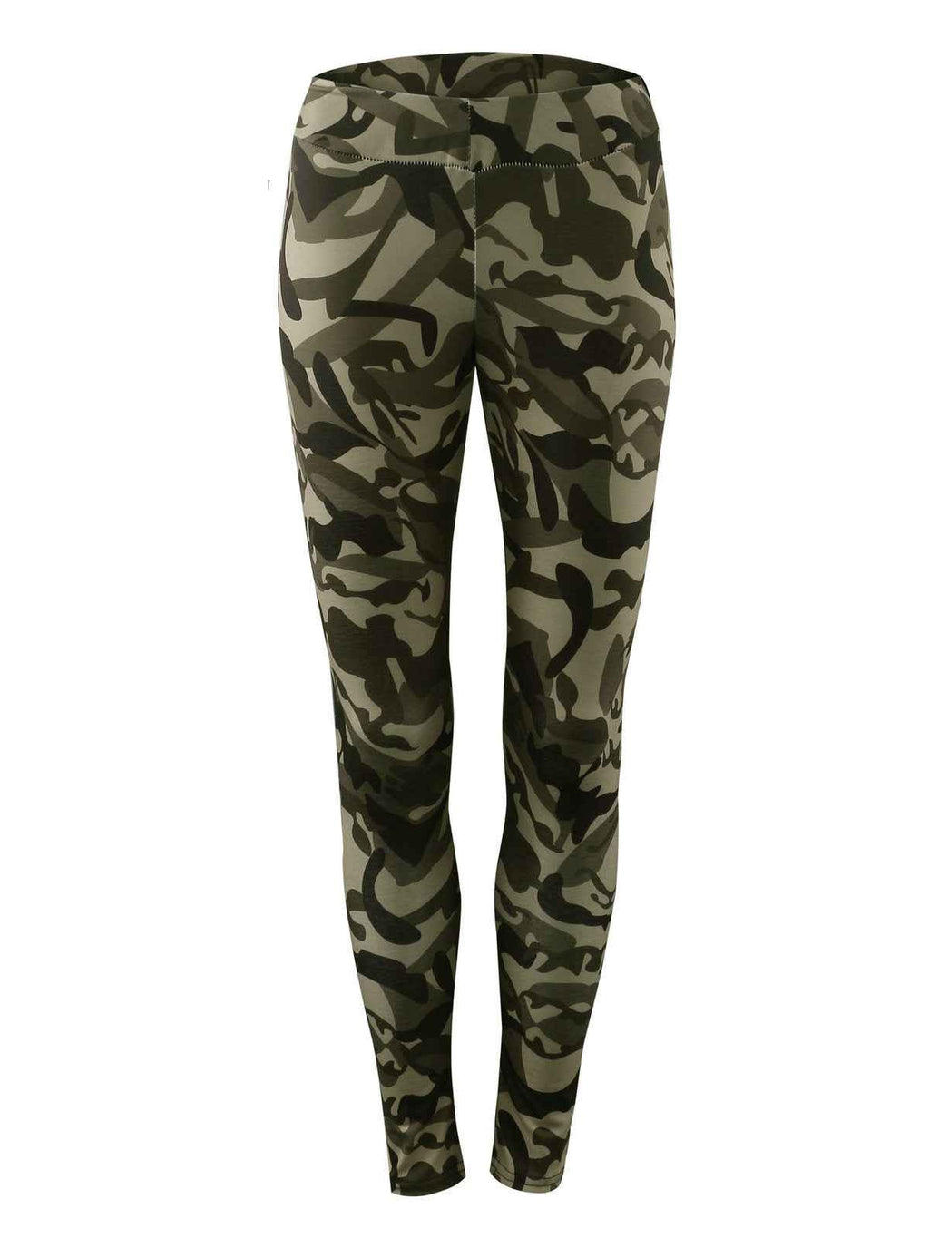 Stitching Camouflage Print Hip-Lifting Yoga Suit – Women’s Sports Fitness Set