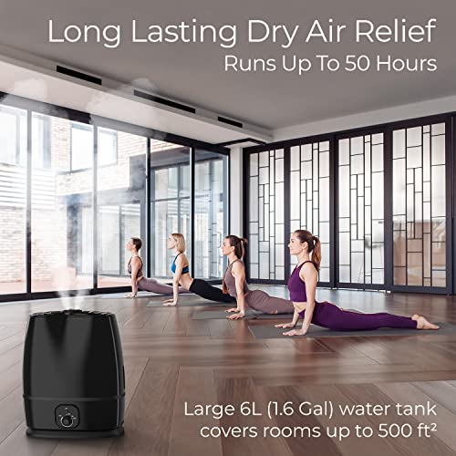50-Hour Ultrasonic Cool Mist Humidifiers