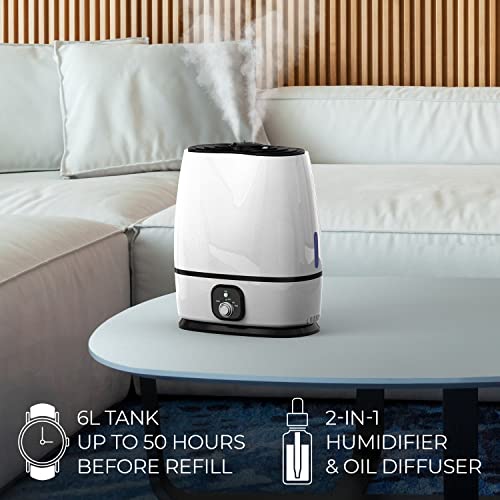 50-Hour Ultrasonic Cool Mist Humidifiers