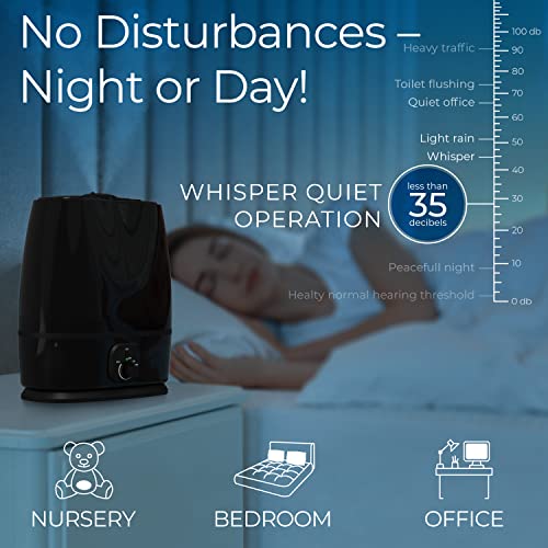 50-Hour Ultrasonic Cool Mist Humidifiers