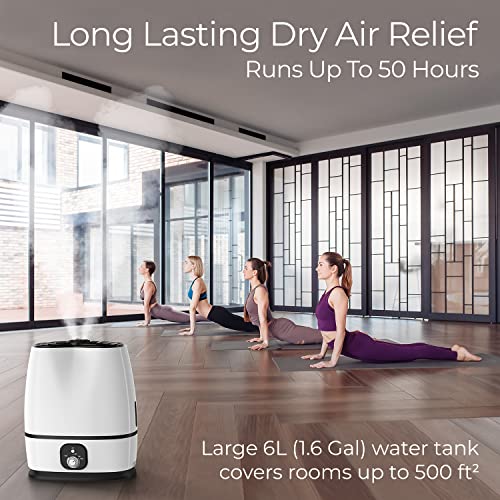 50-Hour Ultrasonic Cool Mist Humidifiers