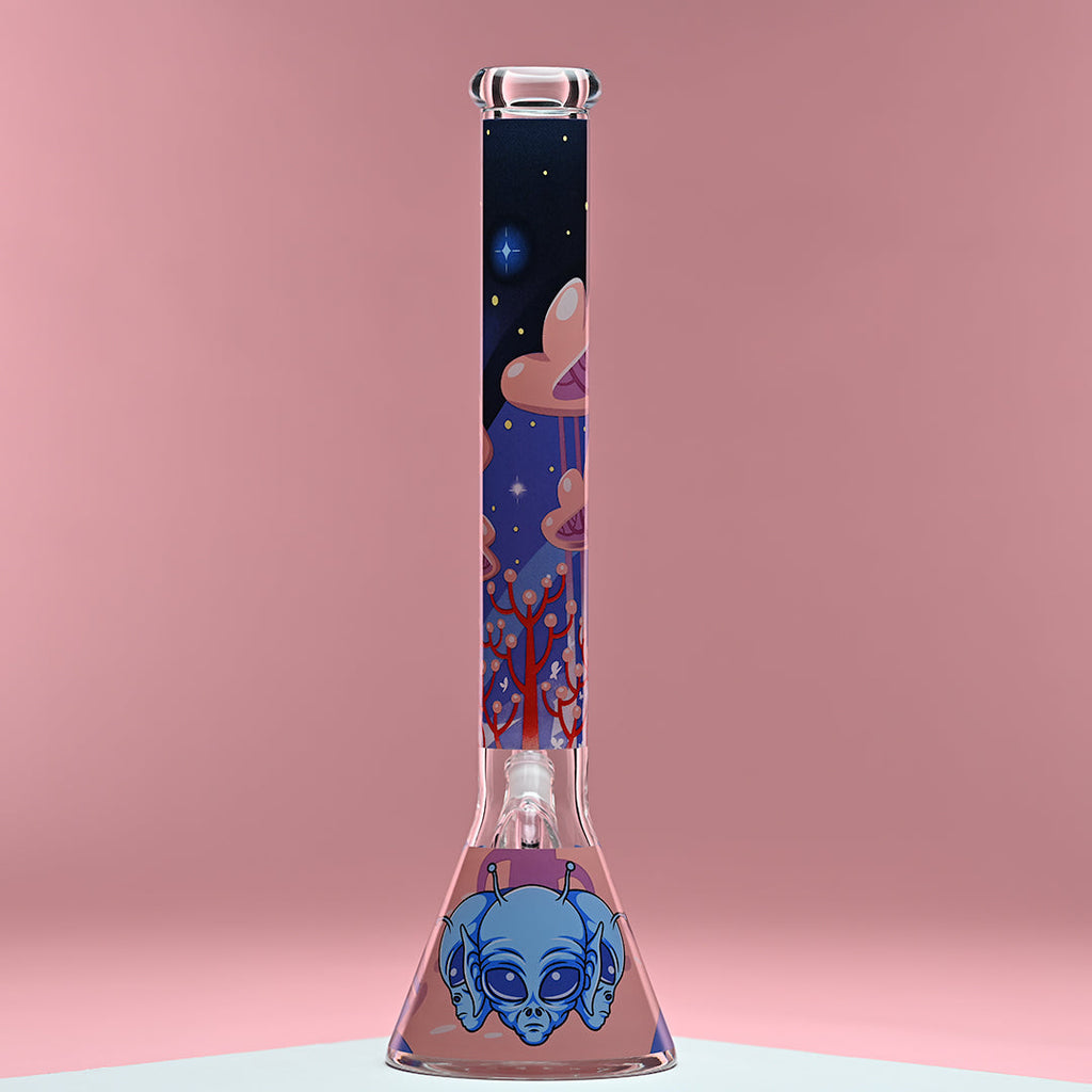 18" Alien Beaker Bong – 9mm Thick Glass