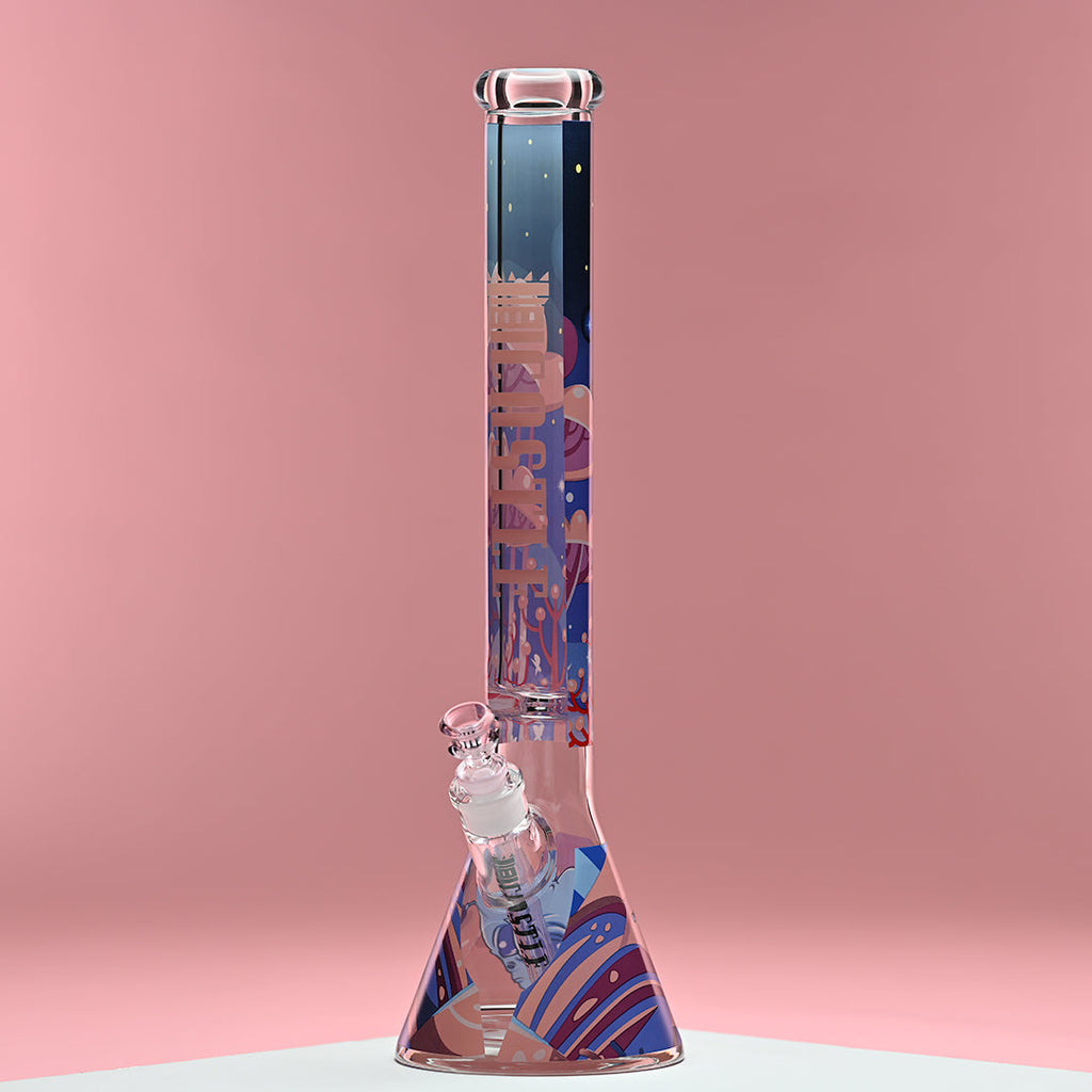 18" Alien Beaker Bong – 9mm Thick Glass