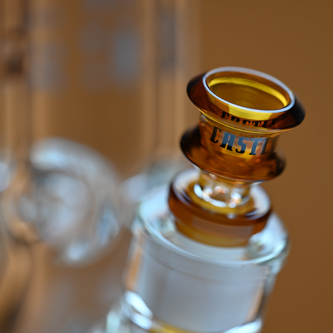 18" Anubis Beaker Bong - 9mm Thick Glass