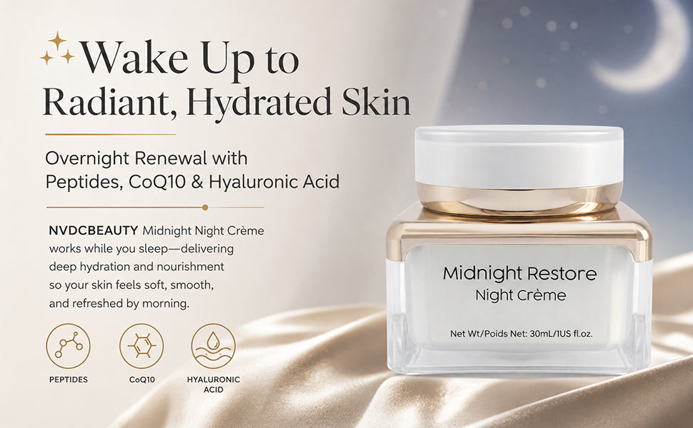 Midnight Restore Night Crème- for Anti Agying & Wrinkle