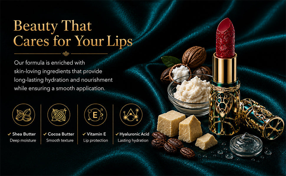 Soft Mist Satin Lipstick Set – 5 Vegan Shades