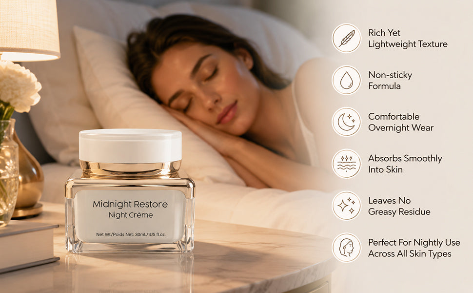 Midnight Restore Night Crème- for Anti Agying & Wrinkle