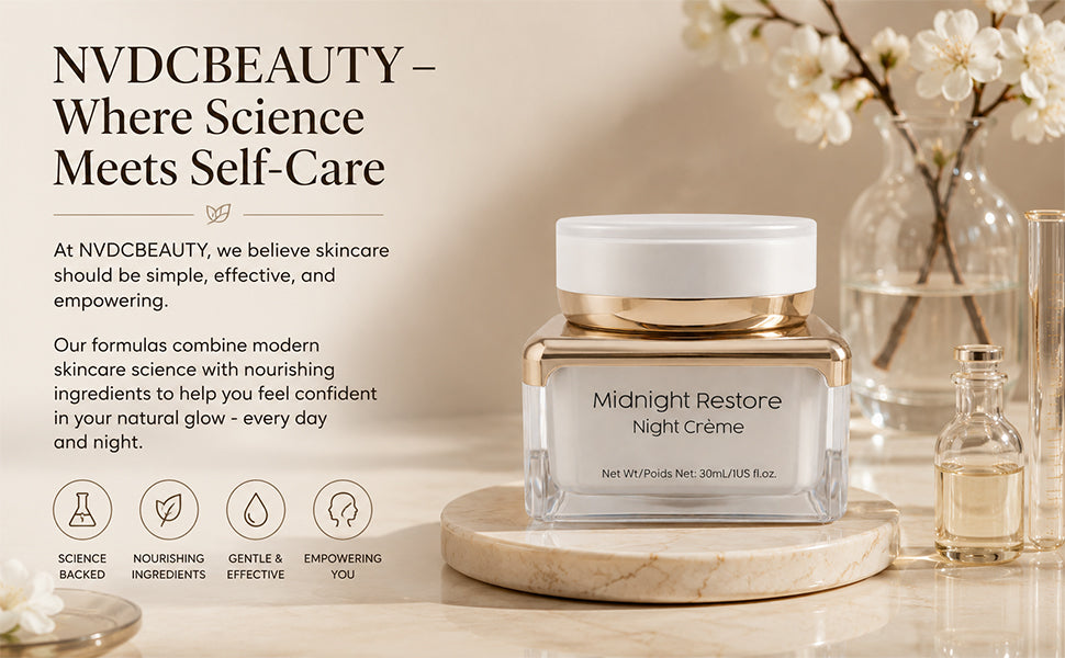 Midnight Restore Night Crème- for Anti Agying & Wrinkle