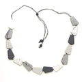 Resin Pentagon Necklace