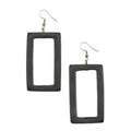 Resin Rectangular Earring