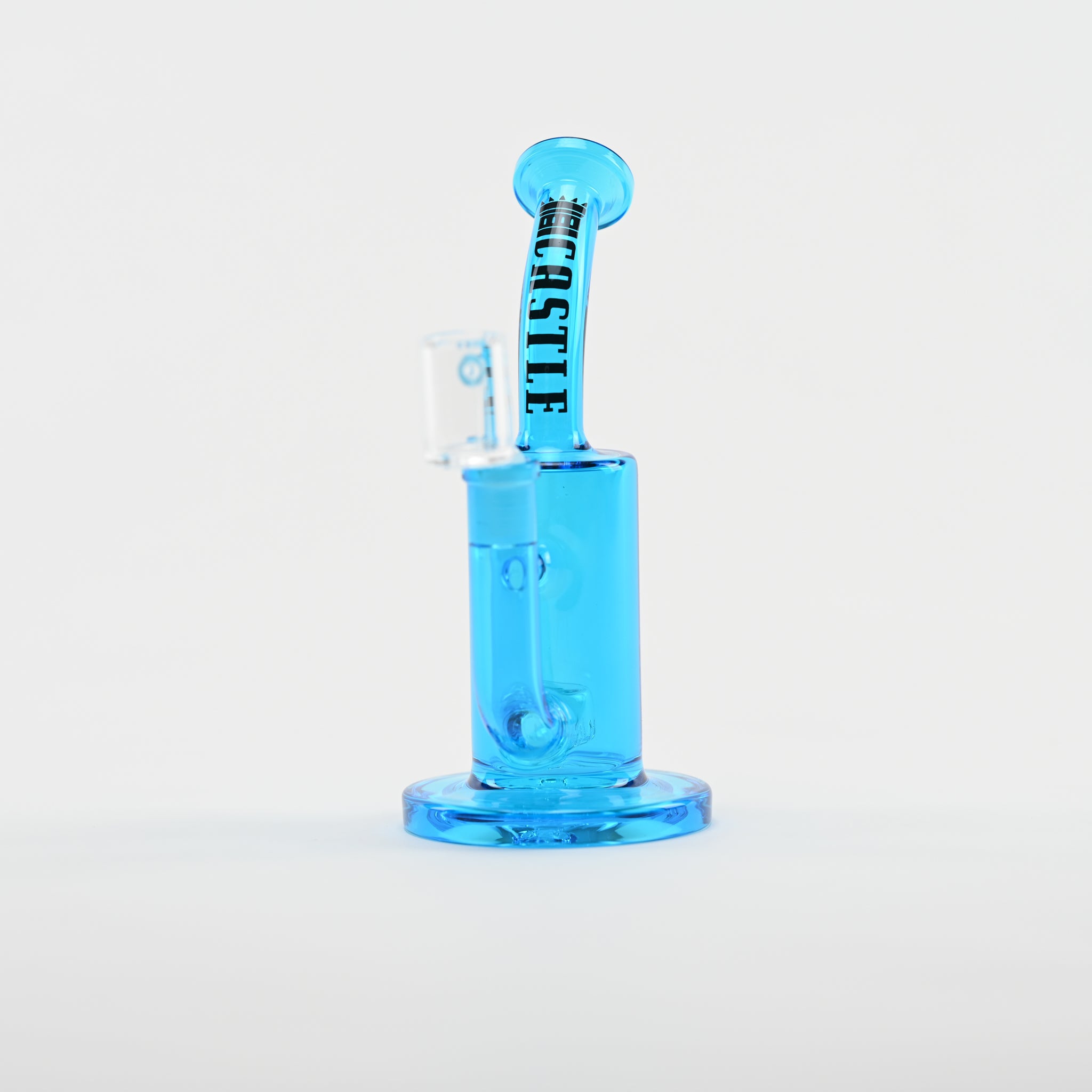 8.5" Barrel Dab Rig with Quartz Banger