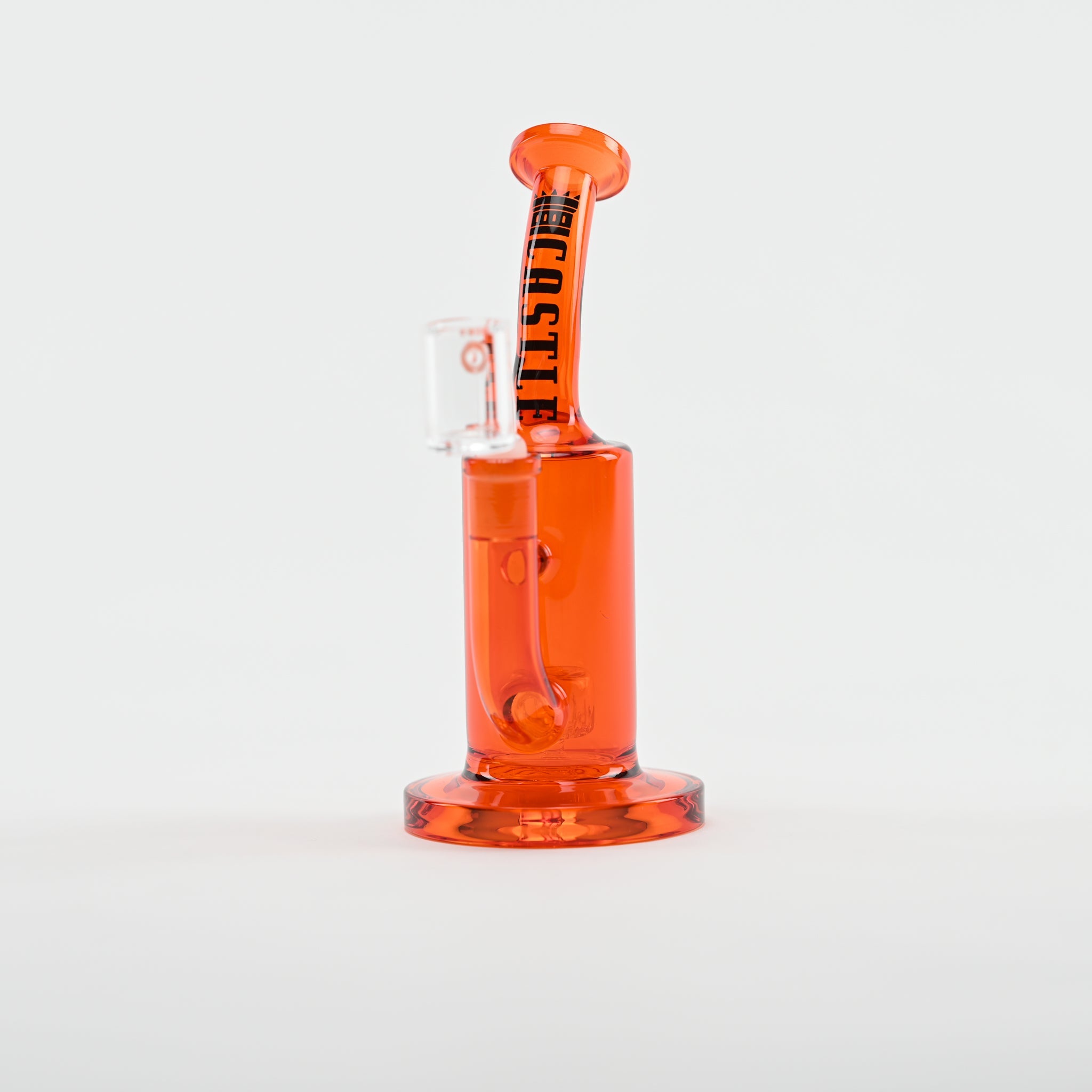 8.5" Barrel Dab Rig with Quartz Banger