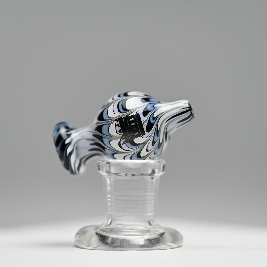Directional Bubble Carb Cap - Color Swirl