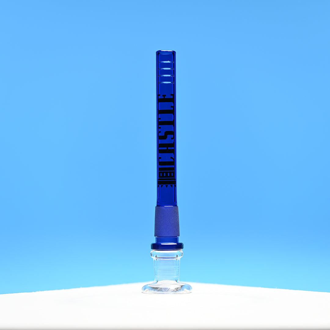 5.75" 8-Slit Diffused Downstem – Borosilicate Glass Upgrade