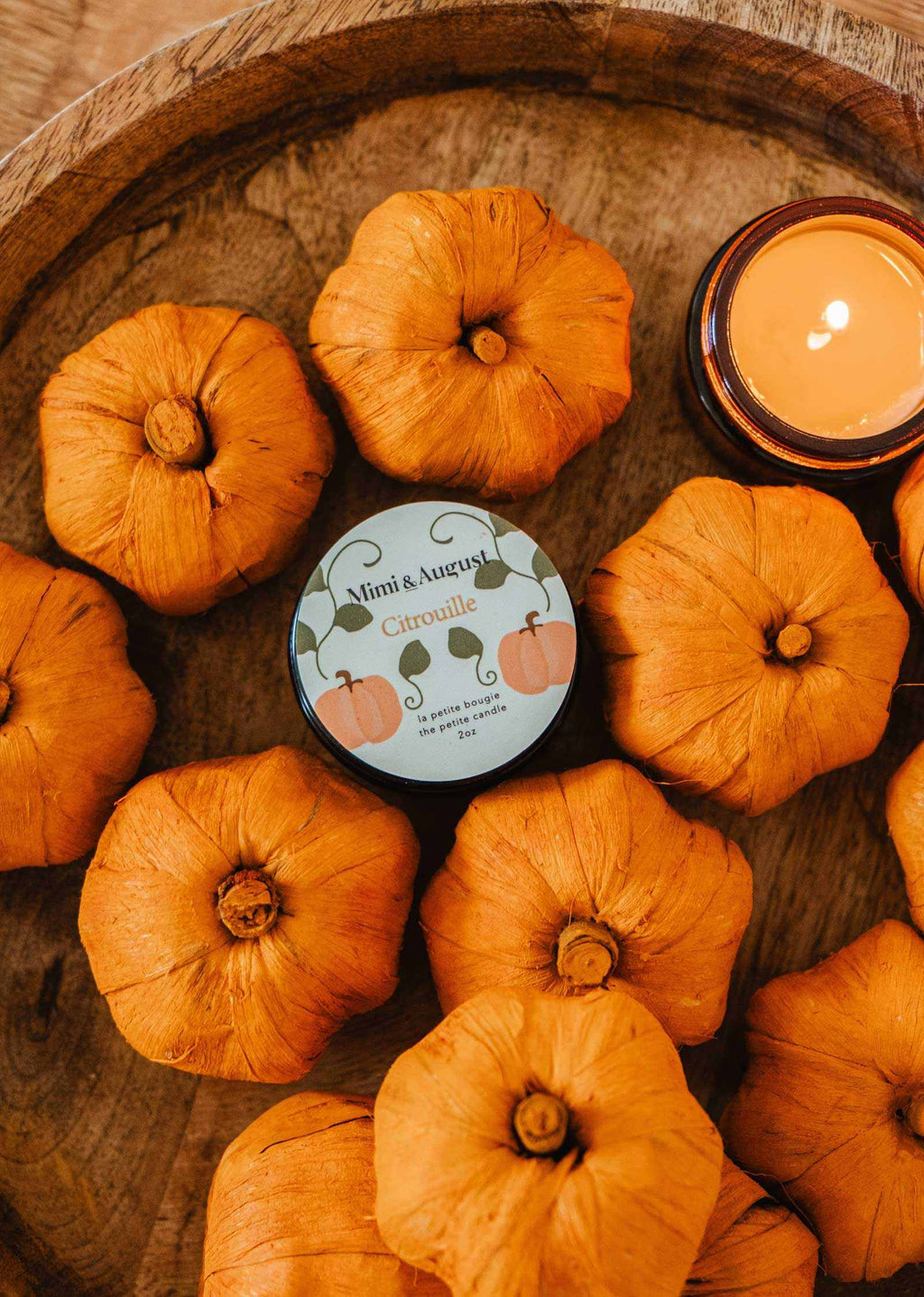 Citrouille - Reusable Candle