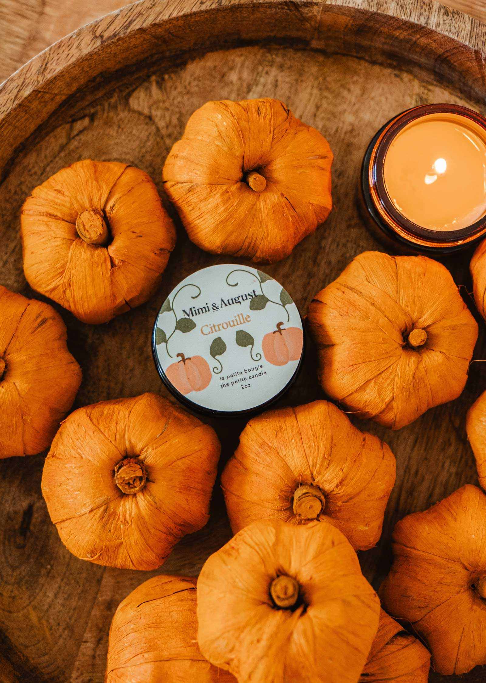 Citrouille - Reusable Candle