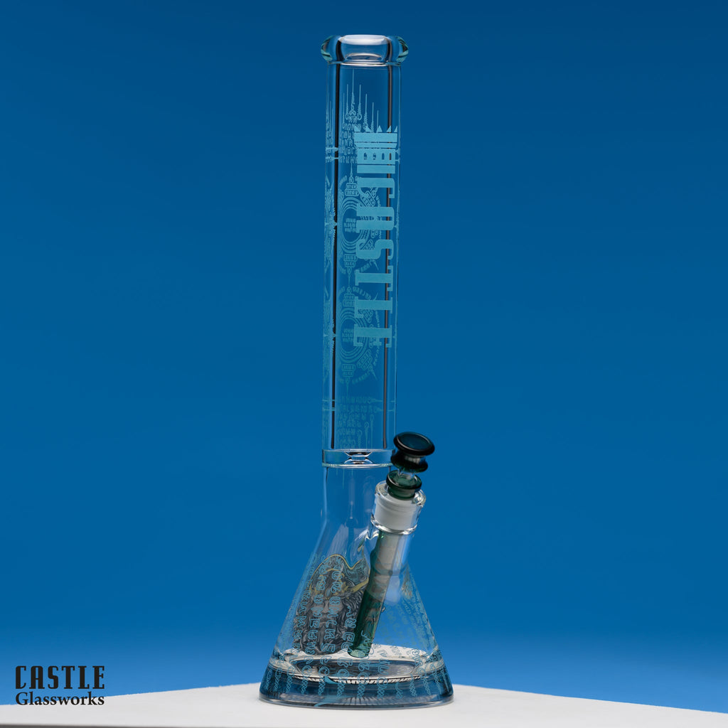 Viking (18") Durable Beaker Bong