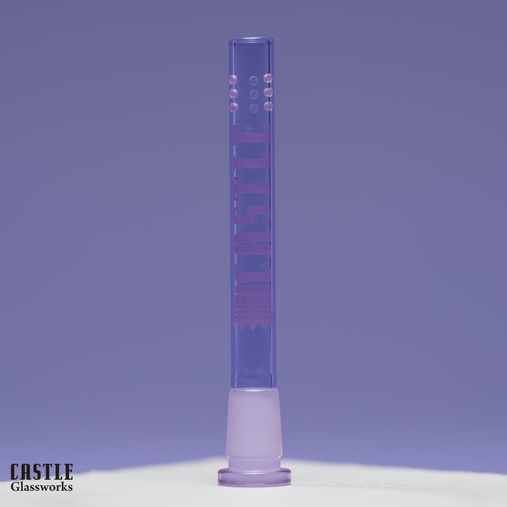 5.75" 9-Hole Replacement Downstem – Premium Borosilicate Glass