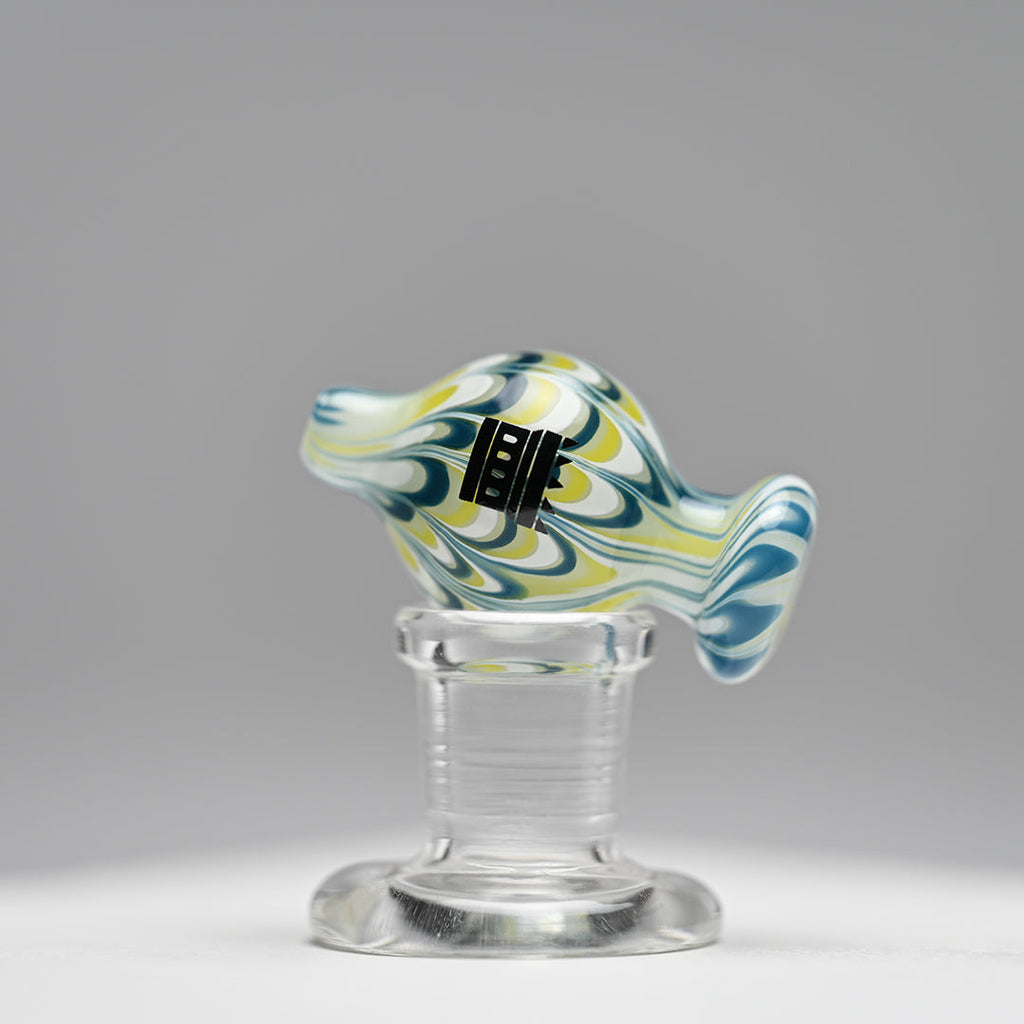 Directional Bubble Carb Cap - Color Swirl