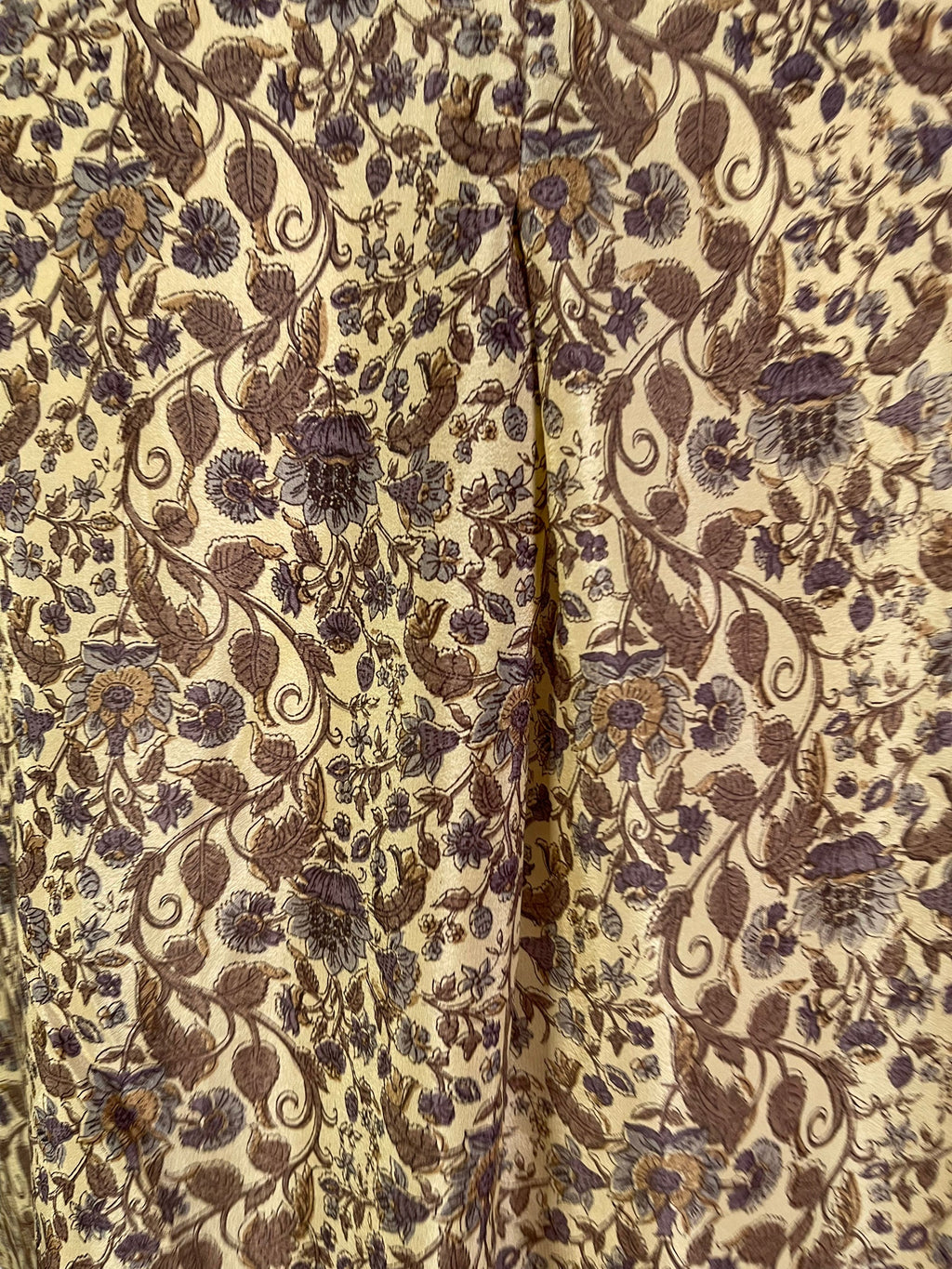 PRC6067 Avatar Pure Silk Self Pocket Tunic Dress
