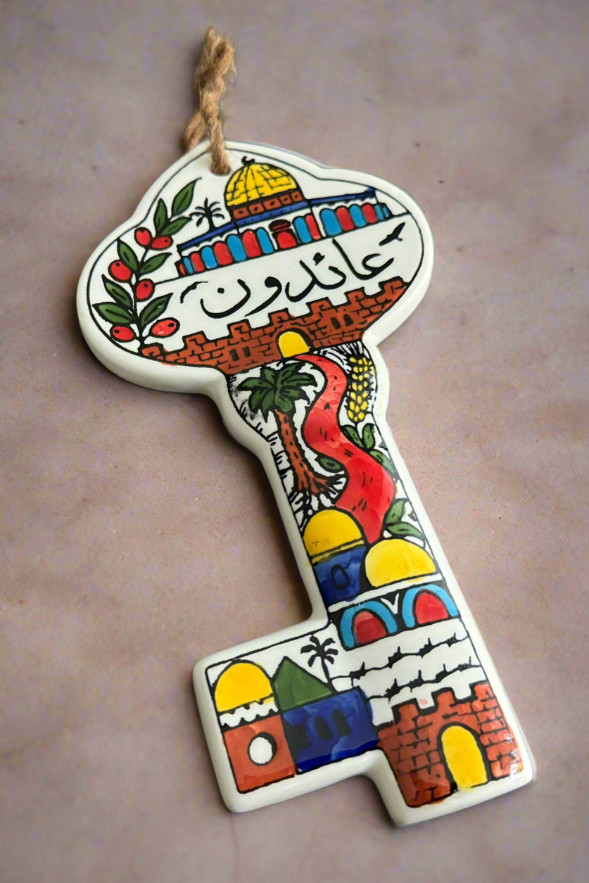 Key of Return Ceramic Wall Decor