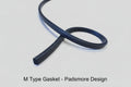 CNC - Sponge Gasket 6.4*8.5mm - Double D Type