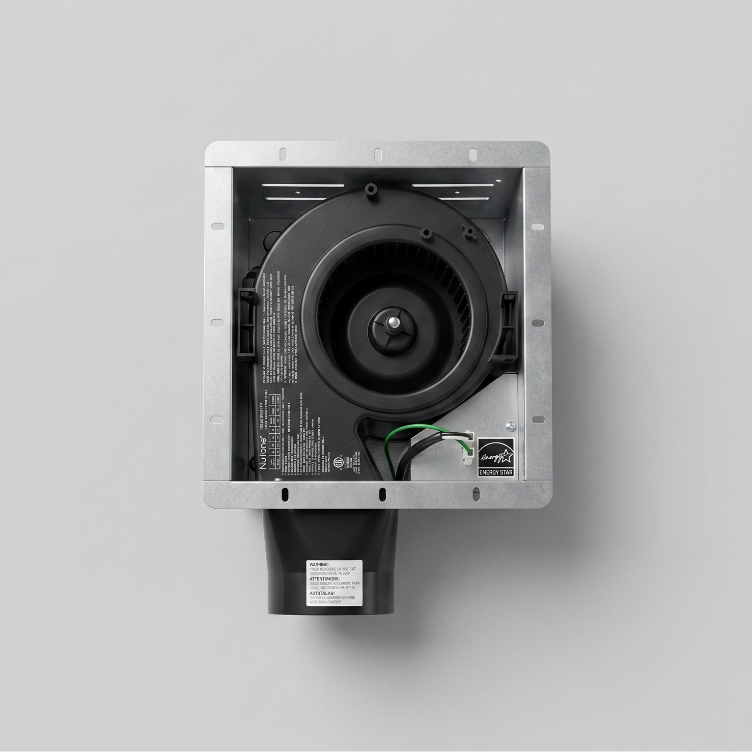 Milano TY-80-E Bathroom Exhaust Fan, 80 CFM — 0.7 Sone, ENERGY STAR