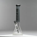 Frosted Tube (16″) Colored Beaker Bong