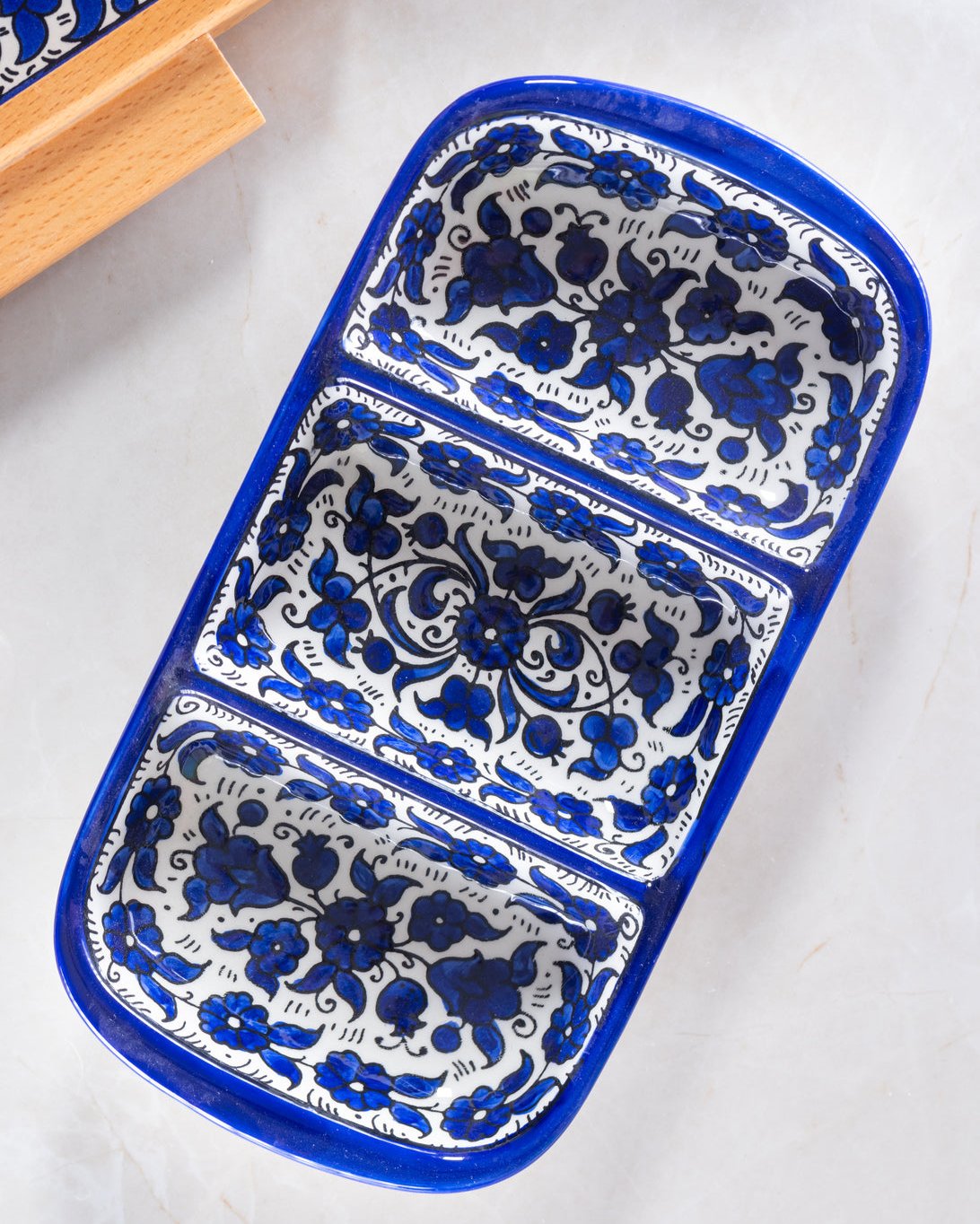 Triple Serving Platter - Zahra