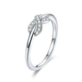 Sterling Silver Infinity Ring (Forever Bound)