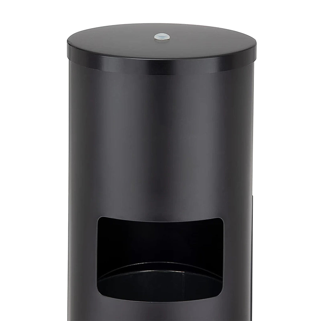Stainless Steel Floor Standing Wet Wipes Dispenser – Black | Durable & Modern Design