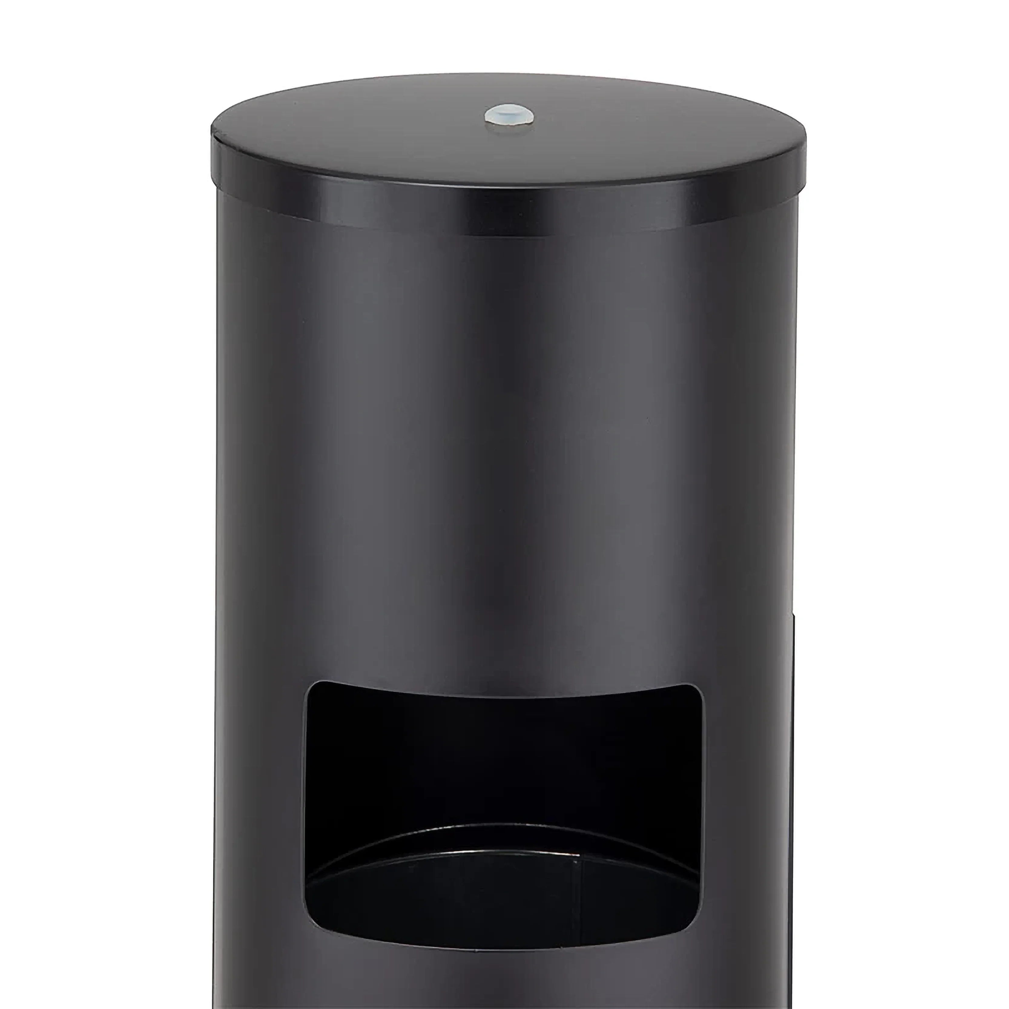 Stainless Steel Floor Standing Wet Wipes Dispenser – Black | Durable & Modern Design