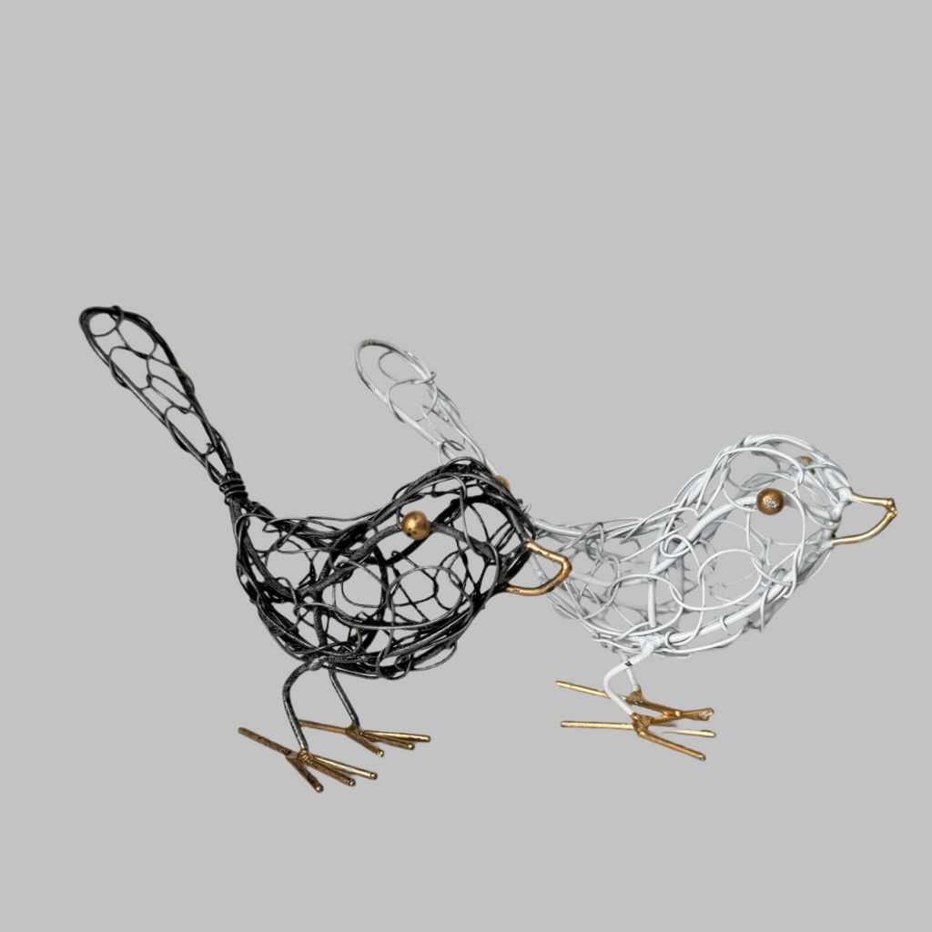 Wire Bird - Black