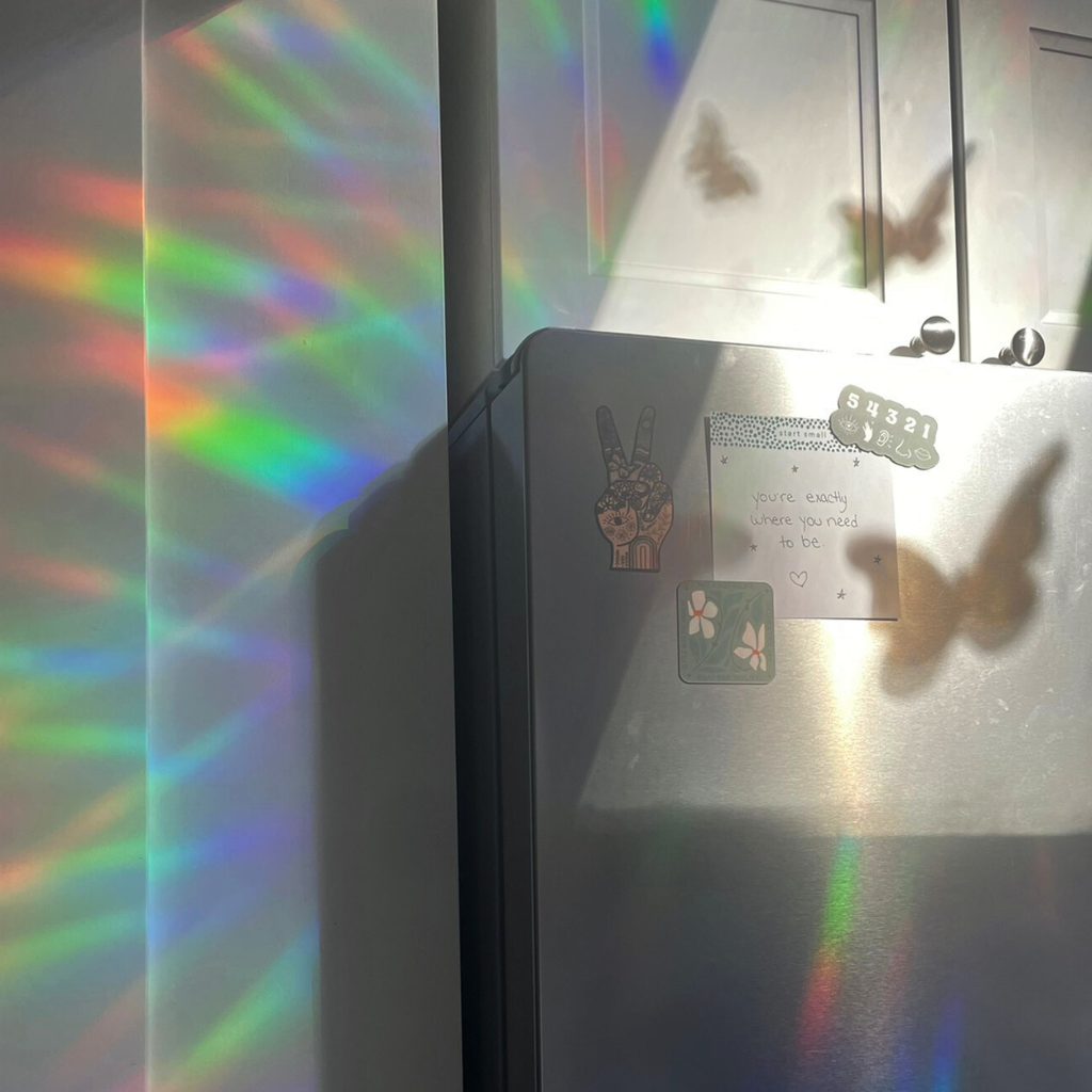 Moon Phase Suncatcher Stickers