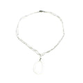 Oval Hoop Necklace