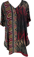 PRC6654 Avatar Pure Silk Waterfall Top