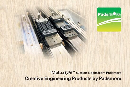 CNC Suction Blocks for circuit systems 132*35 - 50mm height (fixed)