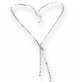 Disc Chain Necklace With Double Drop In Silver Plate