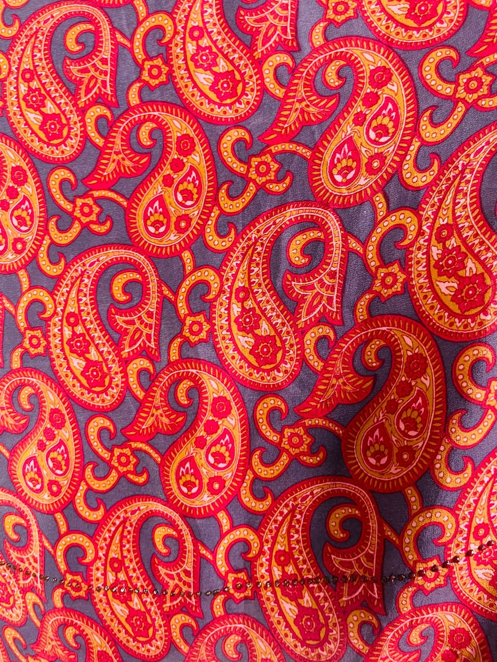 PRC7316 Avatar Pure Silk Kimono-Sleeved Top
