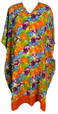 PRC7474 Avatar Pure Silk Midi Length Kaftan