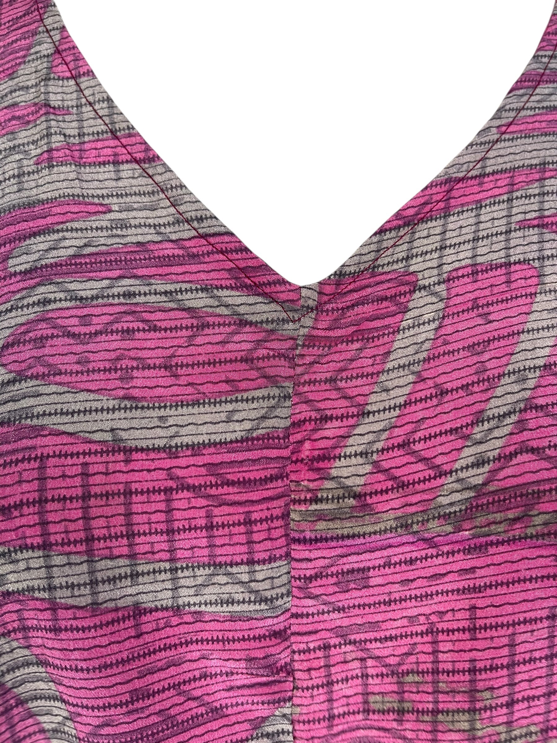 PRC7031 Avatar Pure Silk Waterfall Top