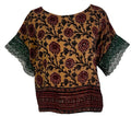 PRC6170 Avatar Pure Silk Boxy Top