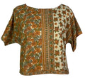 KERRI PRC7472 Avatar Pure Silk Boxy Top