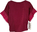 PRC6159 Avatar Pure Silk Boxy Top