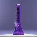 14" Electroplated Beaker Bong – 7mm Heavy Duty Glass
