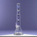 Double Showerhead (18″) Innovative Beaker Bong