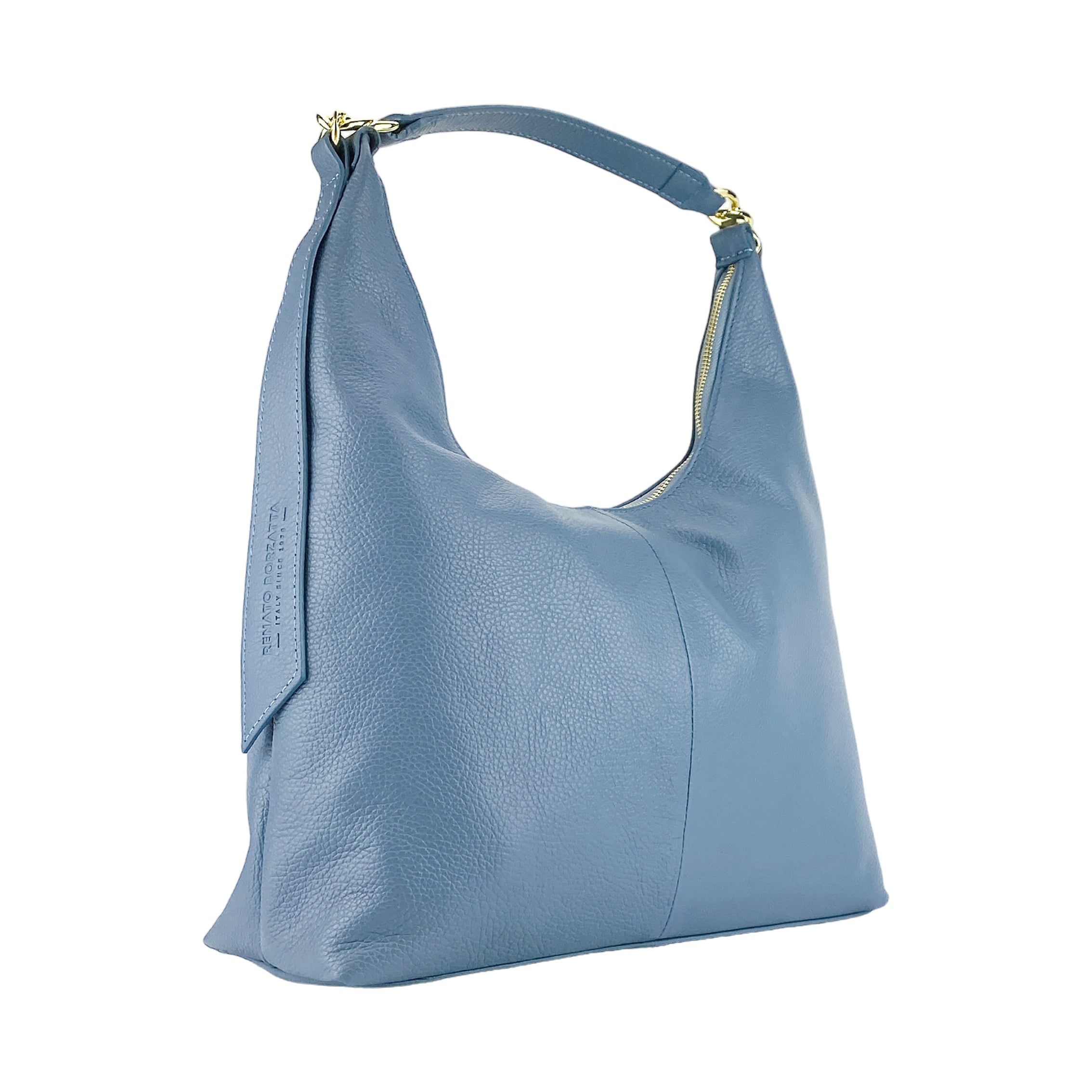 RENATO BORZATTA Women’s Soft Shoulder Bag – Made in Italy