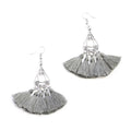Tear Drop Tassel Earrings